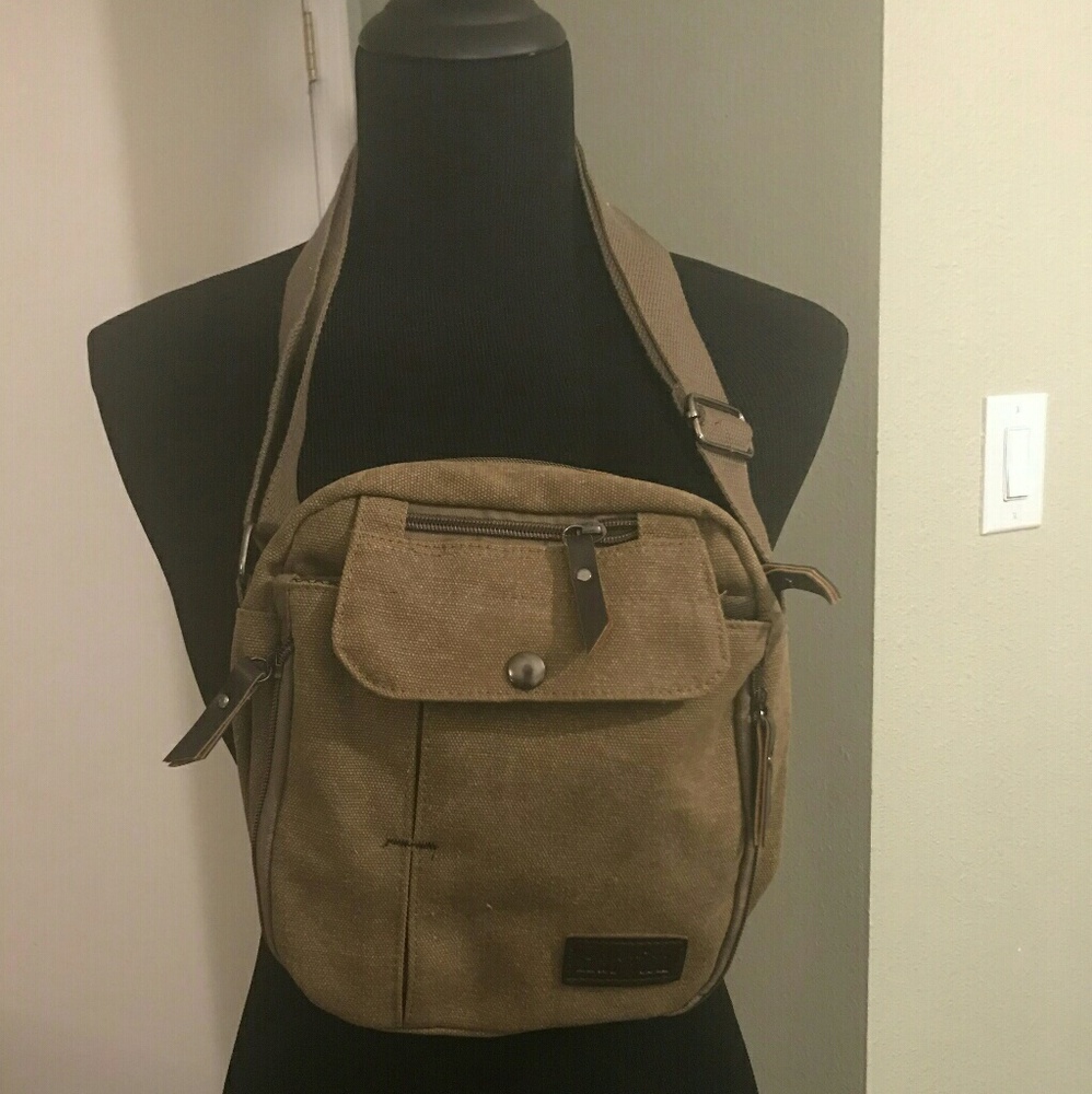 Womens canvas travel bag